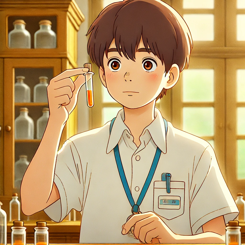 a chemist boy